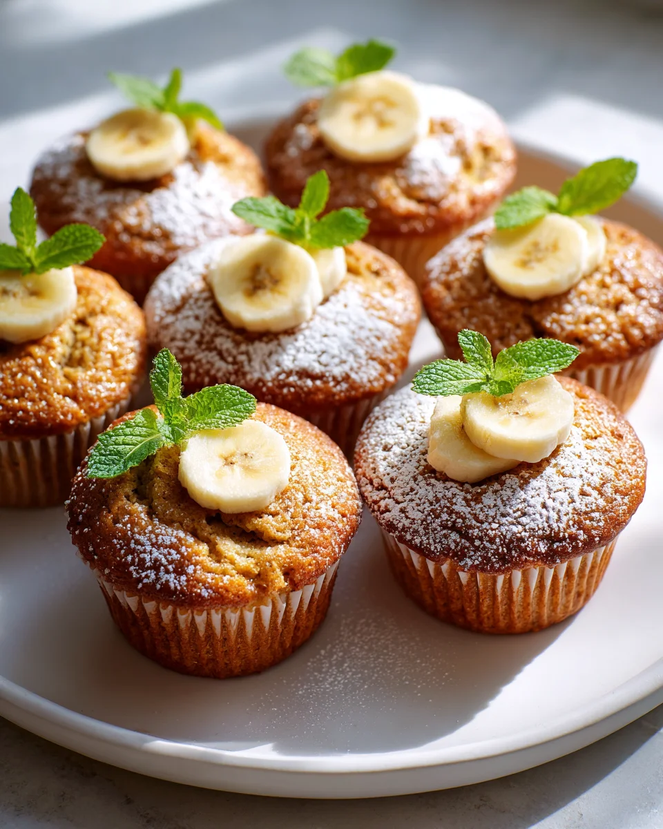 Fluffy Banana Bread Muffins Recipe - Easy & Delicious!