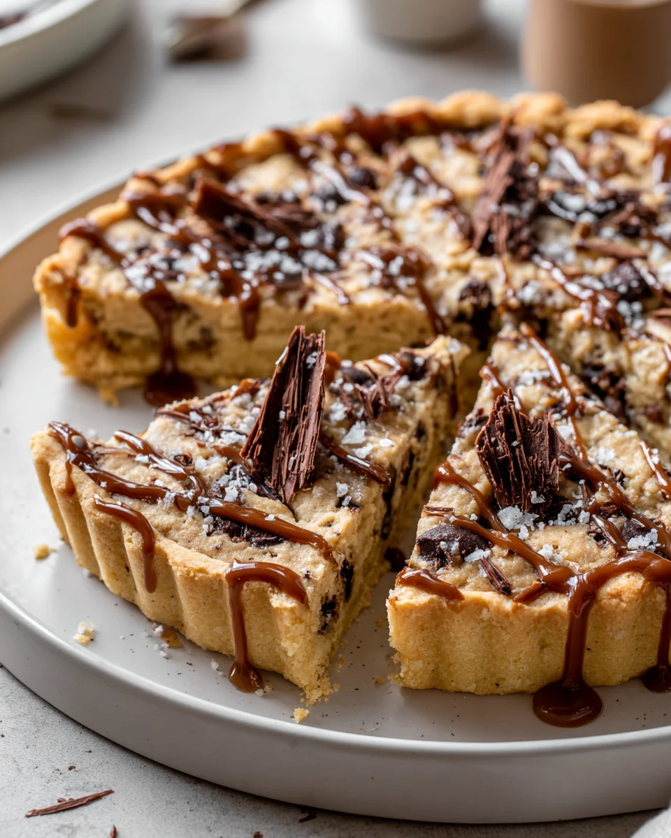 Salted Caramel Cookie Dough Tart: Ultimate Dessert Recipe
