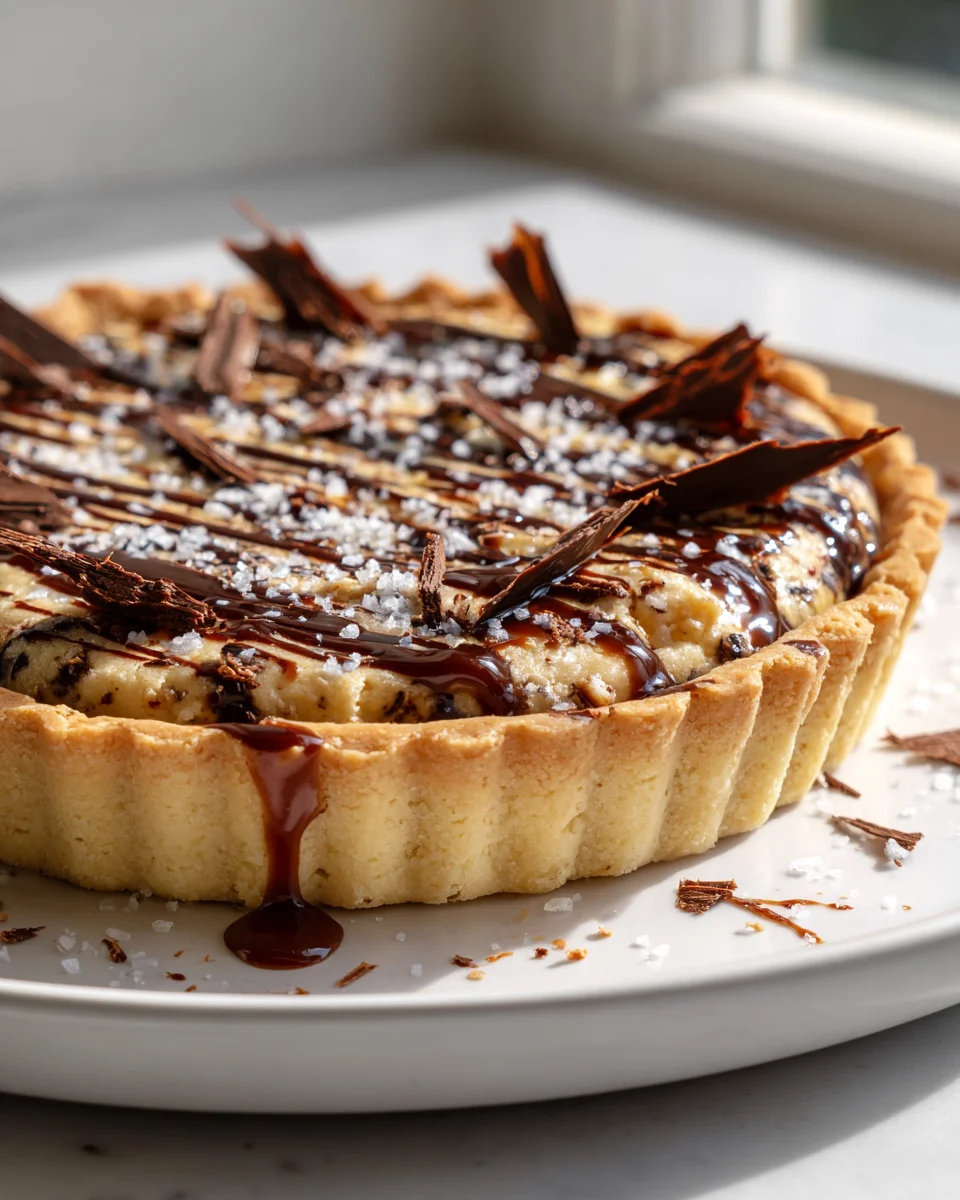 Salted Caramel Cookie Dough Tart: Ultimate Dessert Recipe
