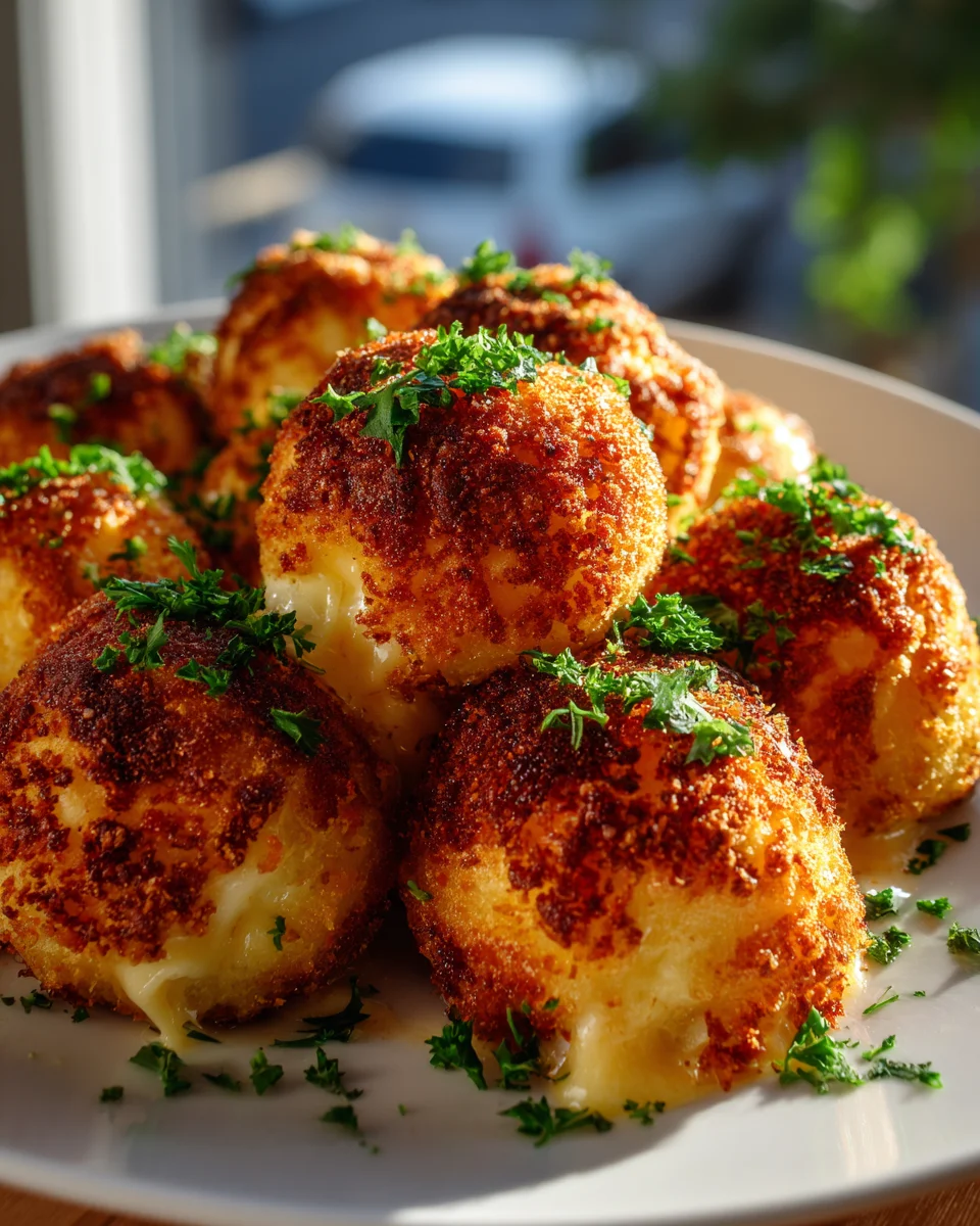 Easy Crispy Potato Cheese Bombs: Your New Favorite Snack!