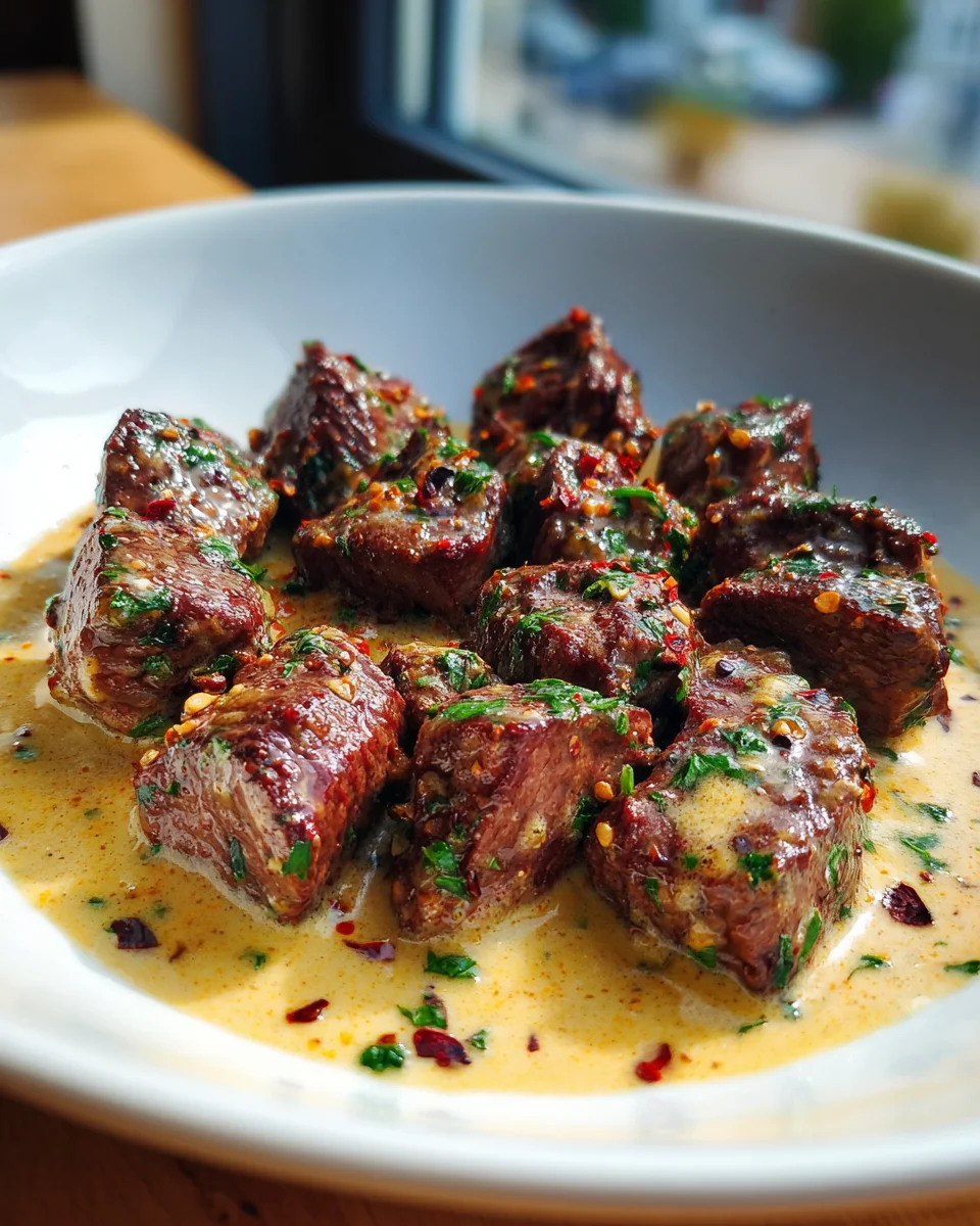 Best Tender Steak Bites: Garlic Butter & Creamy Parmesan