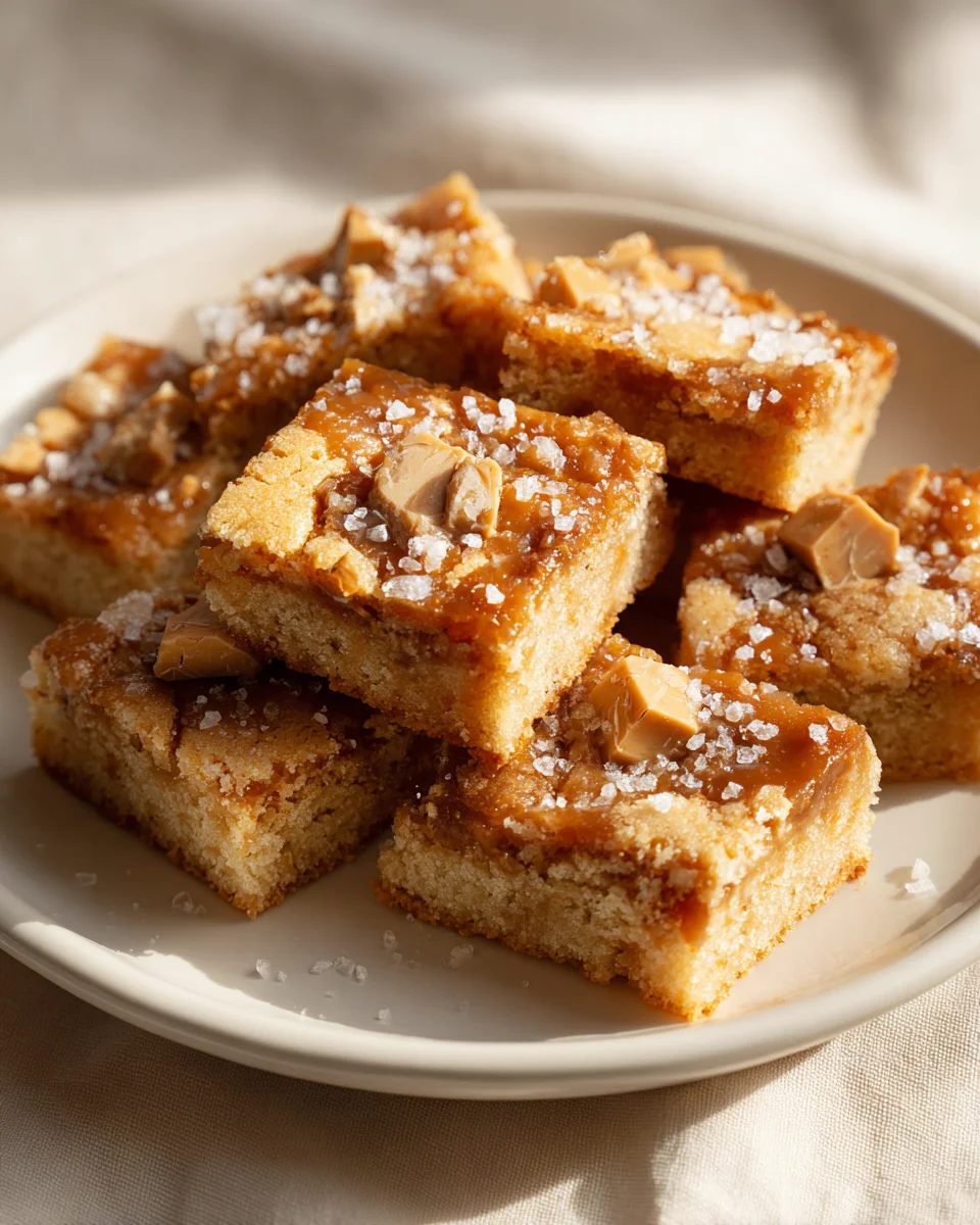 Brown Butter Toffee Shortbread Bars Recipe – Irresistible!