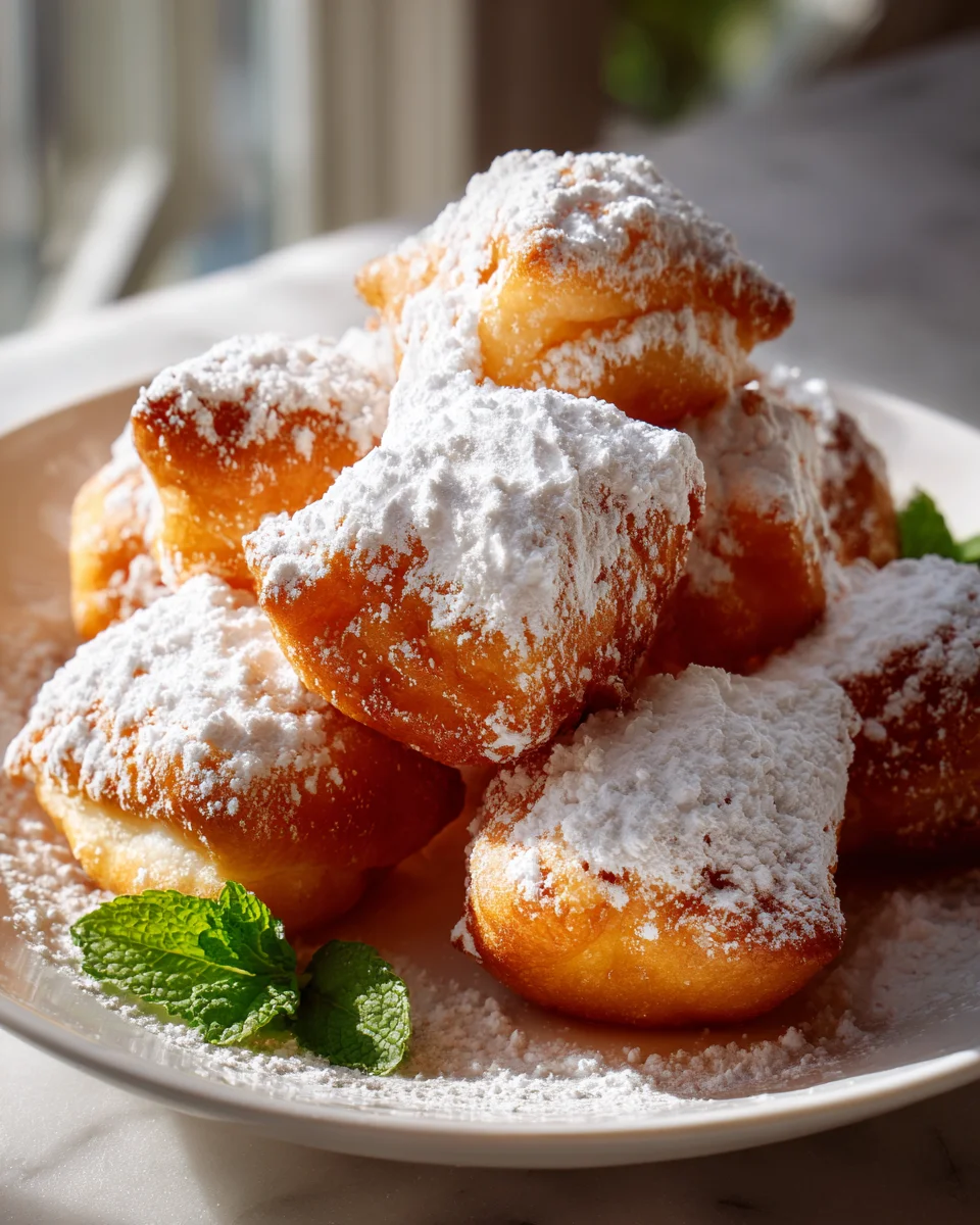 Irresistible Vanilla French Beignets Recipe - Light & Fluffy
