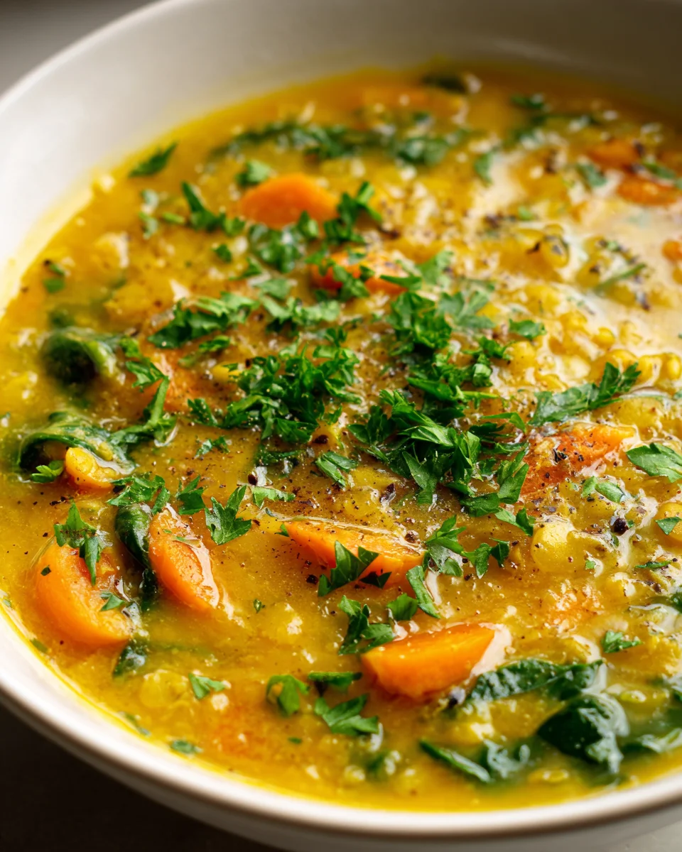 Delicious Lemon Lentil Soup: Easy, Healthy & Flavorful!