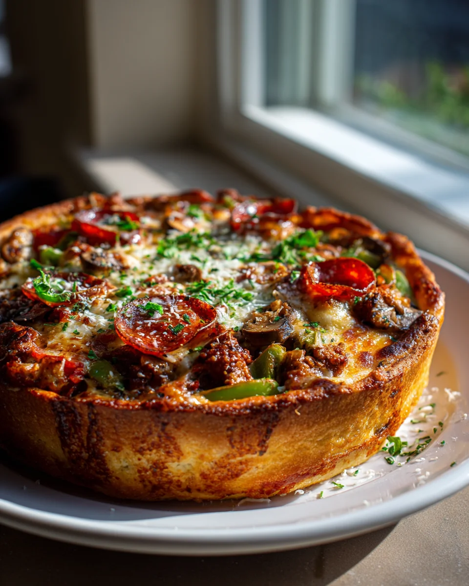 Hearty Pizza Pie Recipe: Comfort Food for Family Dinner
