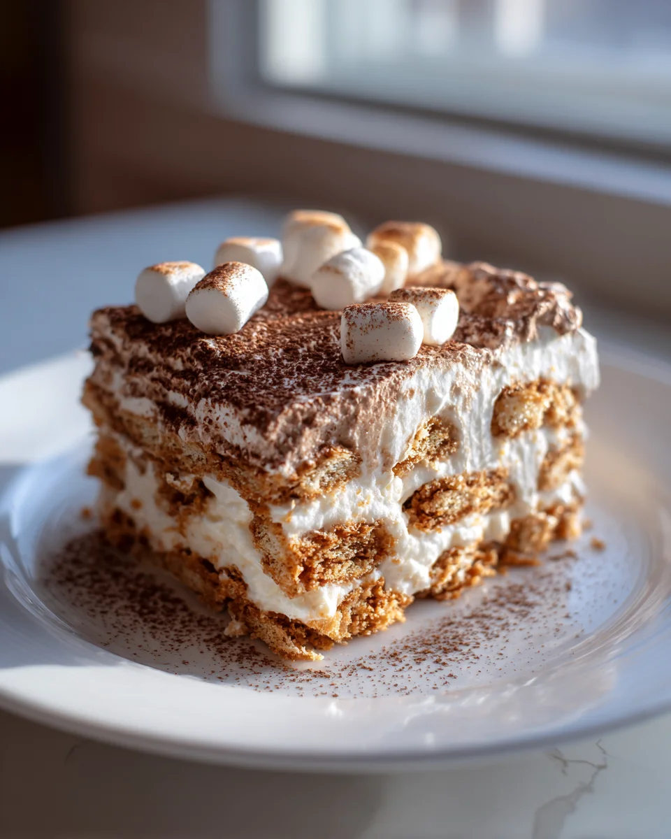 No Bake S'mores Icebox Cake: Easy, Gooey, & Delicious!