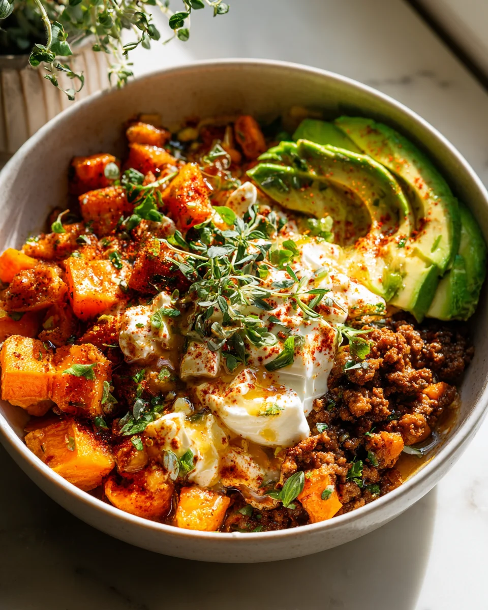 Ground Beef Hot Honey Bowl: Spicy & Sweet Weeknight Meal