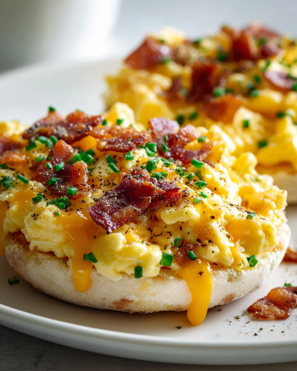 Simple English Muffin Breakfast Pizza – Your New Favorite!