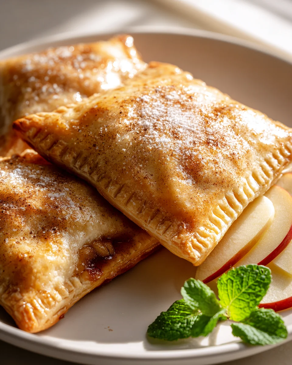 Homemade Apple Cinnamon Pop Tarts - Breakfast Delight
