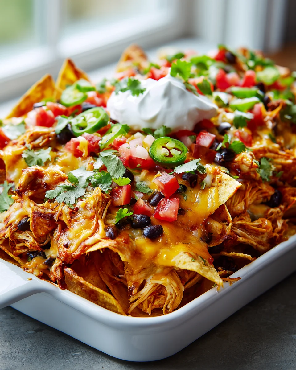 Mud Chicken Nacho Bake: A Flavorful Twist on Nachos!