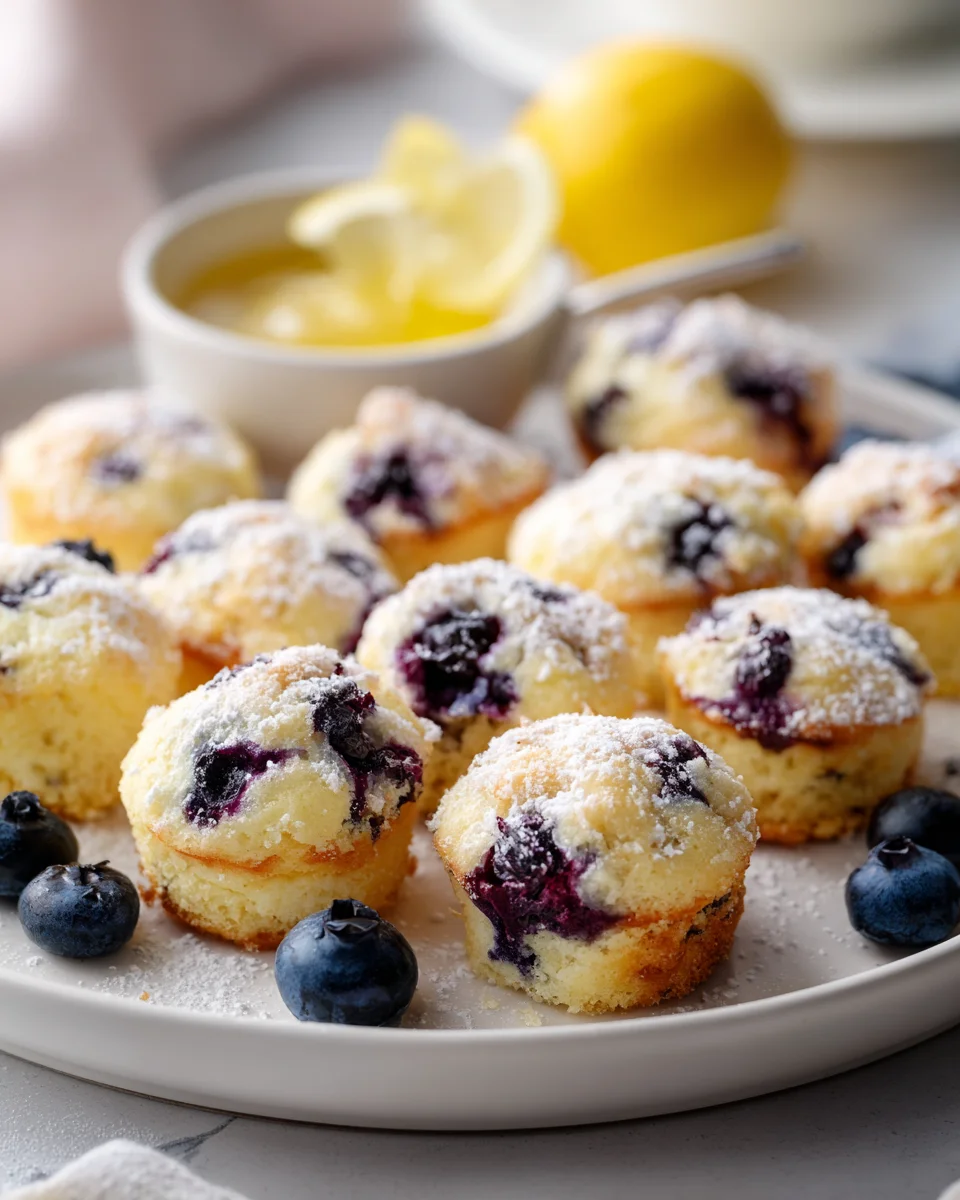 Blueberry Lemon Pancake Bites: Delicious & Easy Breakfast Treat