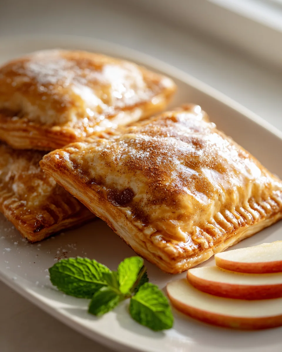 Homemade Apple Cinnamon Pop Tarts - Breakfast Delight