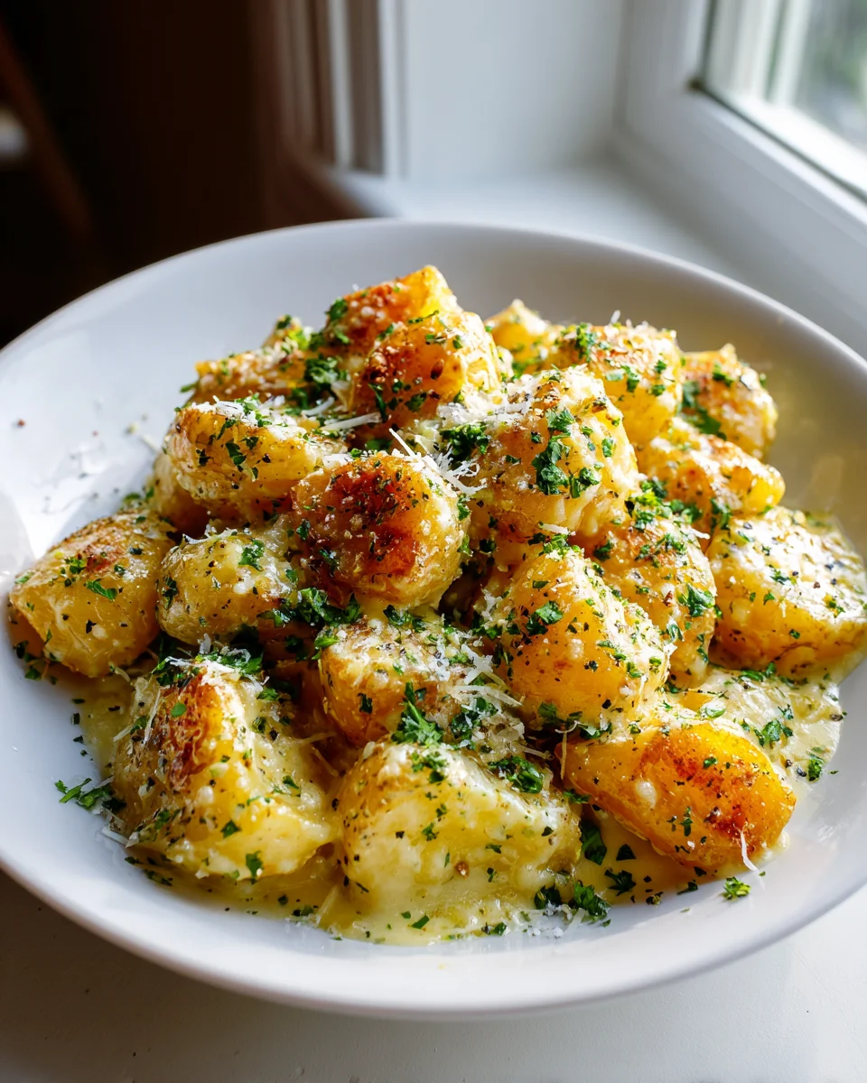 Garlic Parmesan Mud Potatoes Bake: The Ultimate Cheesy Side