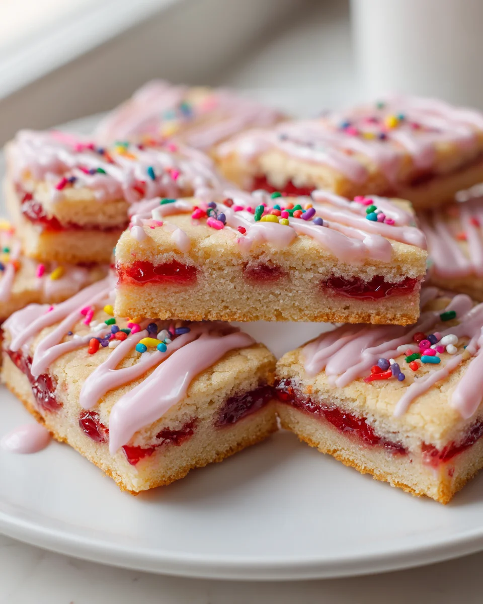 Irresistible Poptart Cookie Bars: A Fun Dessert Twist!
