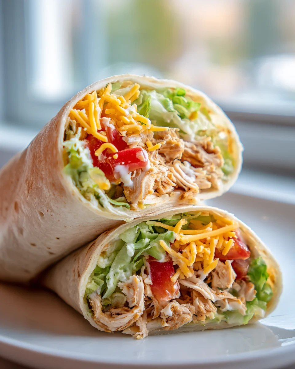 Chicken Avocado Wrap Recipe: Quick, Healthy & Delicious!