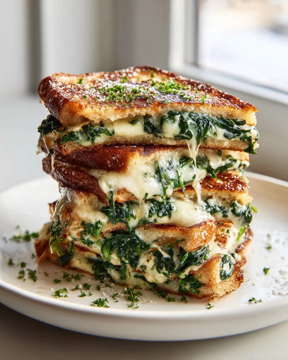 Must-Try Savory Spinach & Gruyère French Toast Stacks!