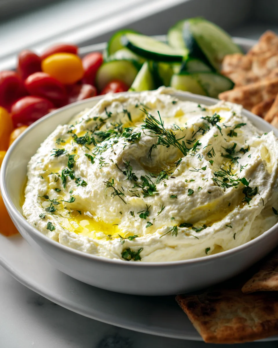 Quick Creamy Whipped Feta Dip Recipe – Ready in Minutes!
