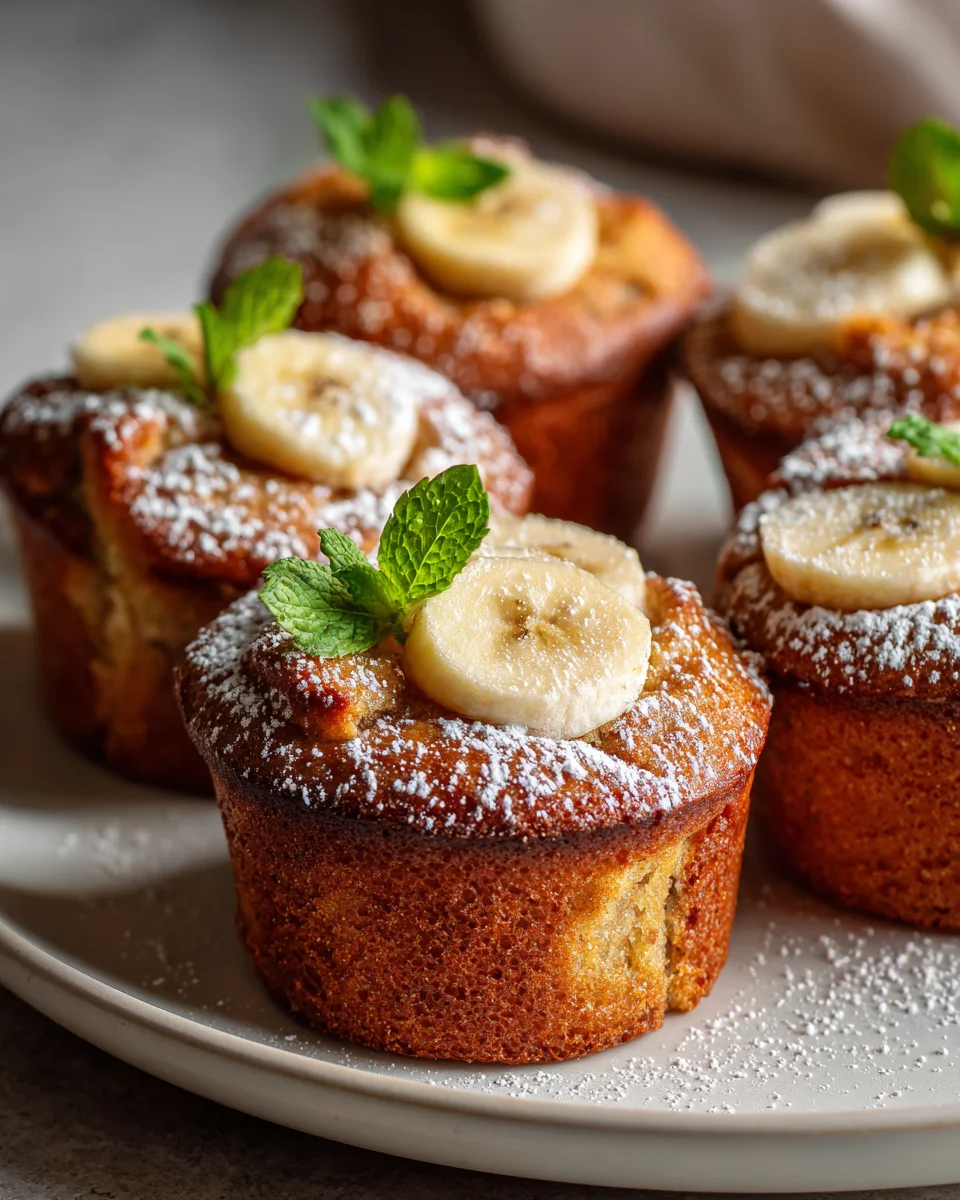 Fluffy Banana Bread Muffins Recipe - Easy & Delicious!