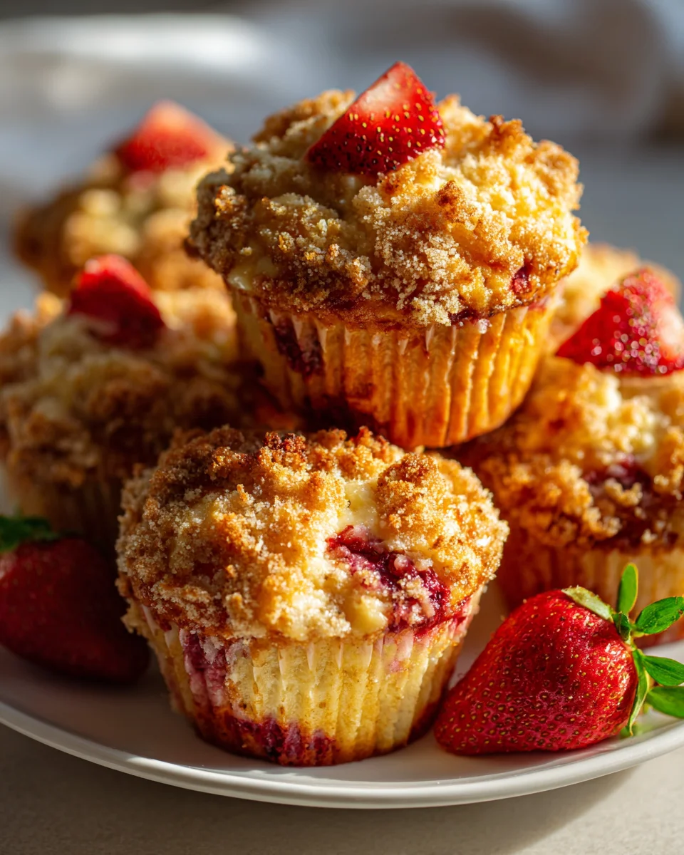 Strawberry Cream Cheese Muffins: Easy & Delicious Recipe