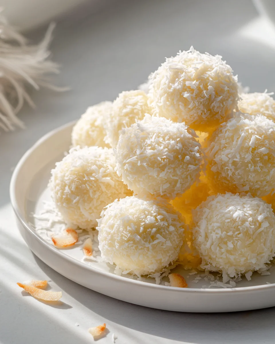 Coconut Sweetened Condensed Milk Snowballs: Delicious Treats!