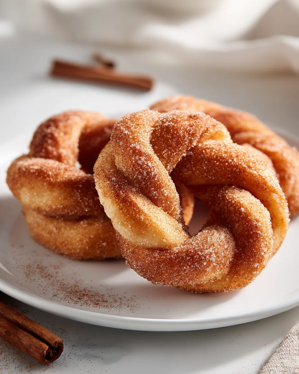 Best Cinnamon Sugar Twist Donuts – Homemade & Irresistible