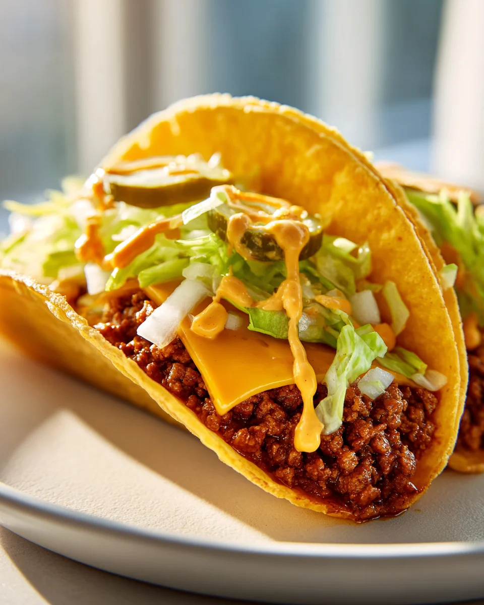 Smash Burger Tacos: Ultimate Beefy Flavor Bomb Recipe!