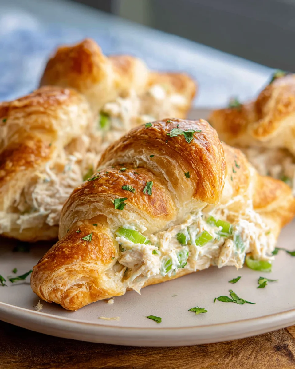 Chicken Cream Cheese Croissants: Easy & Delicious Recipe