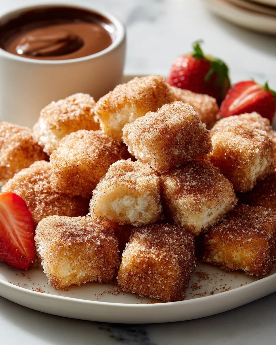 Angel Cake Churro Bites: Quick, Crispy & Irresistible Treat