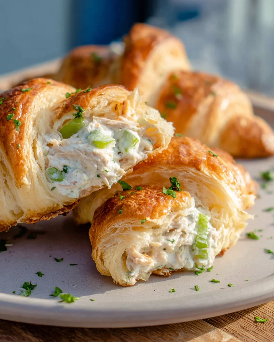 Chicken Cream Cheese Croissants: Easy & Delicious Recipe