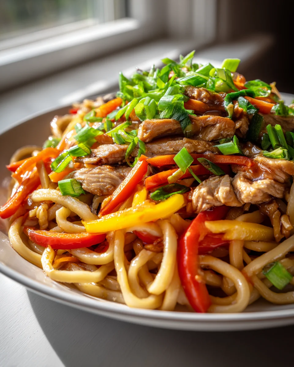 Irresistible Beef Yaki Udon Recipe: Comfort Noodles