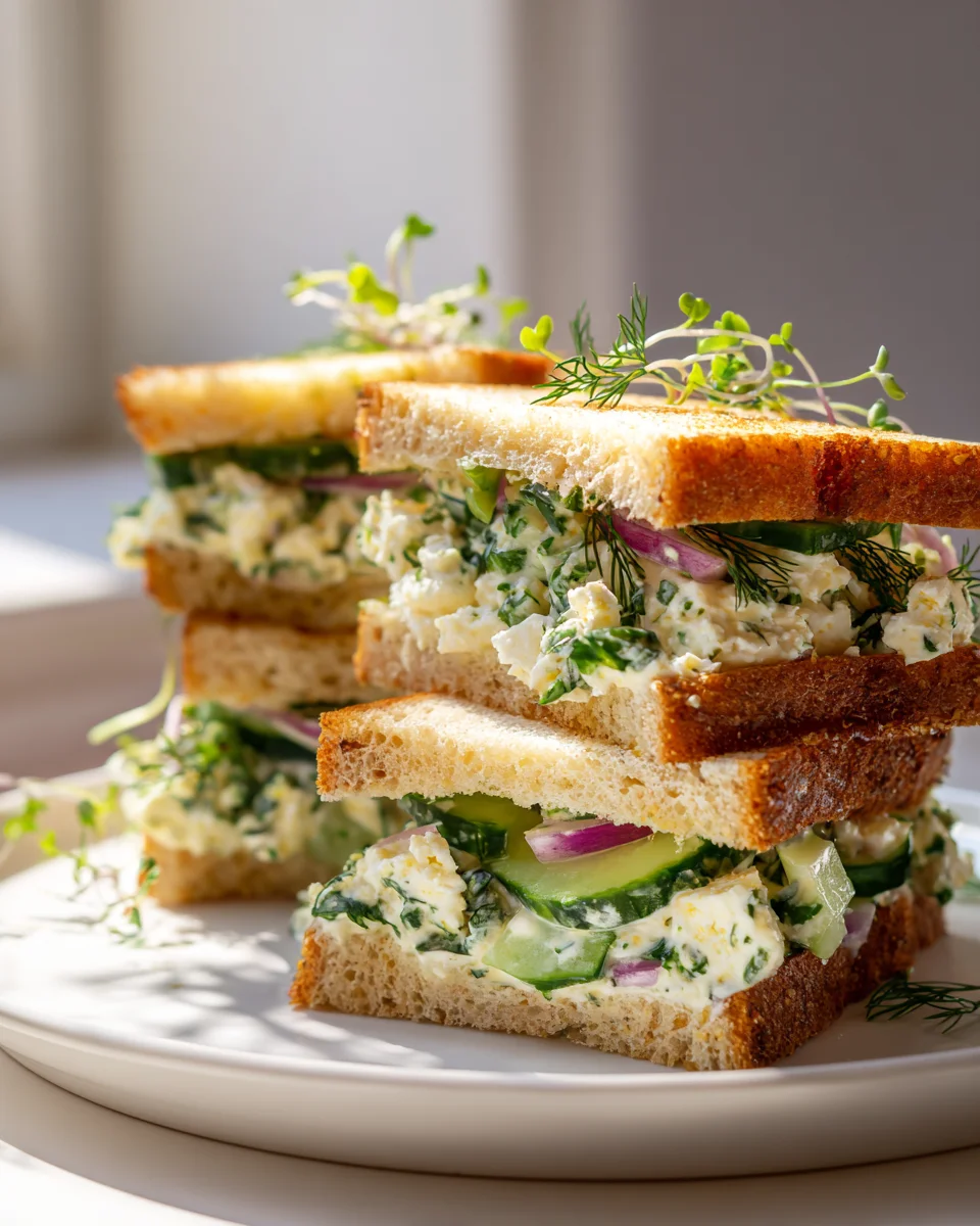 Easy Cucumber Salad Sandwiches: Quick & Refreshing Meal