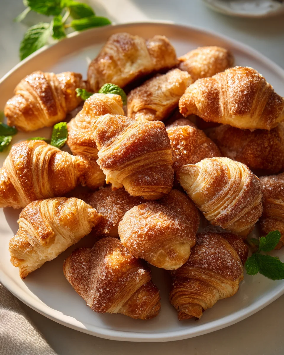 Cinnamon Sugar Croissant Bites: Sweet Pull-Apart Treat