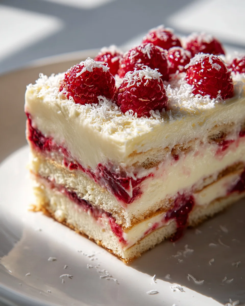 Best White Chocolate Raspberry Tiramisu - Easy & Delicious!