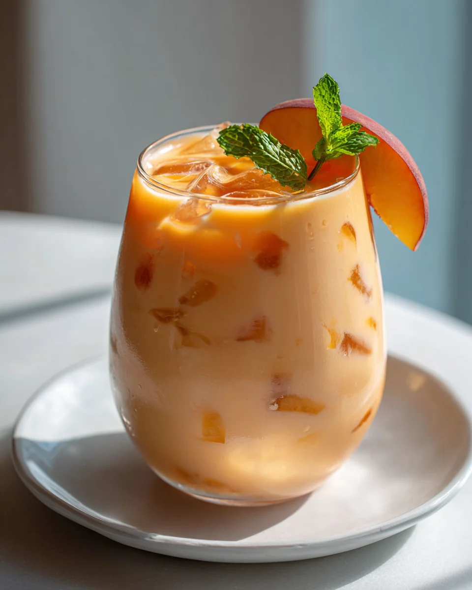 Refreshing Peaches Coconut Cream: A Simple Dessert Recipe
