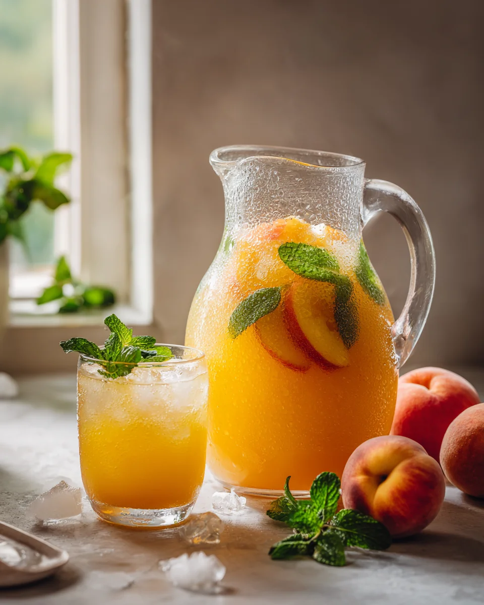 Peach Lemonade Recipe: Sweet & Tangy Summer Refresher