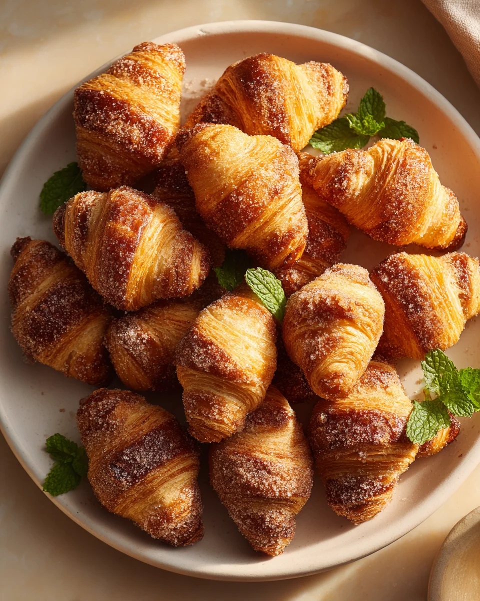 Cinnamon Sugar Croissant Bites: Sweet Pull-Apart Treat