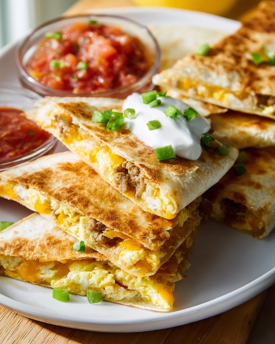 Delicious Sheet Pan Breakfast Quesadillas for Easy Mornings