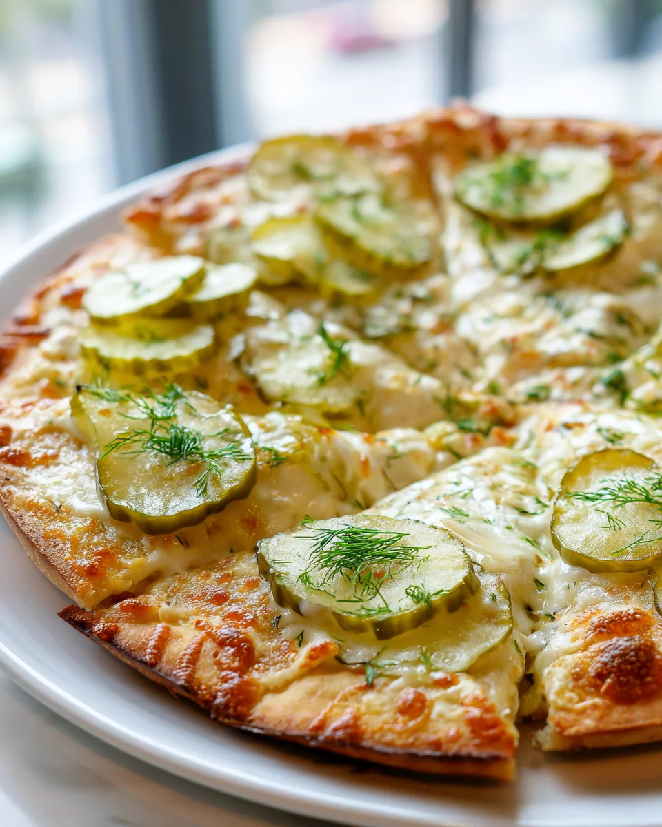Dill Pickle Pizza Recipe: Tangy & Delicious Homemade Slice
