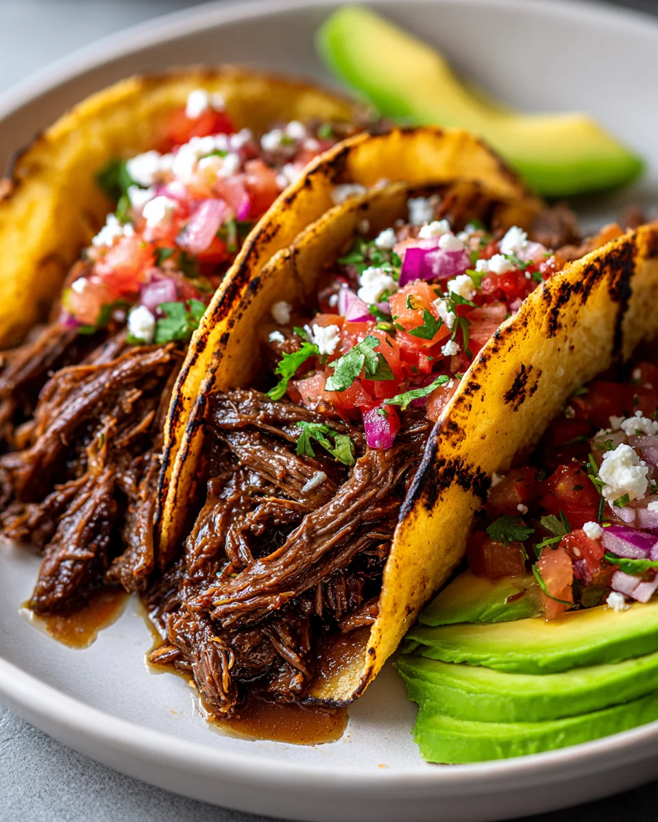 Pot Roast Tacos: Shredded Beef & Zesty Salsa Recipe