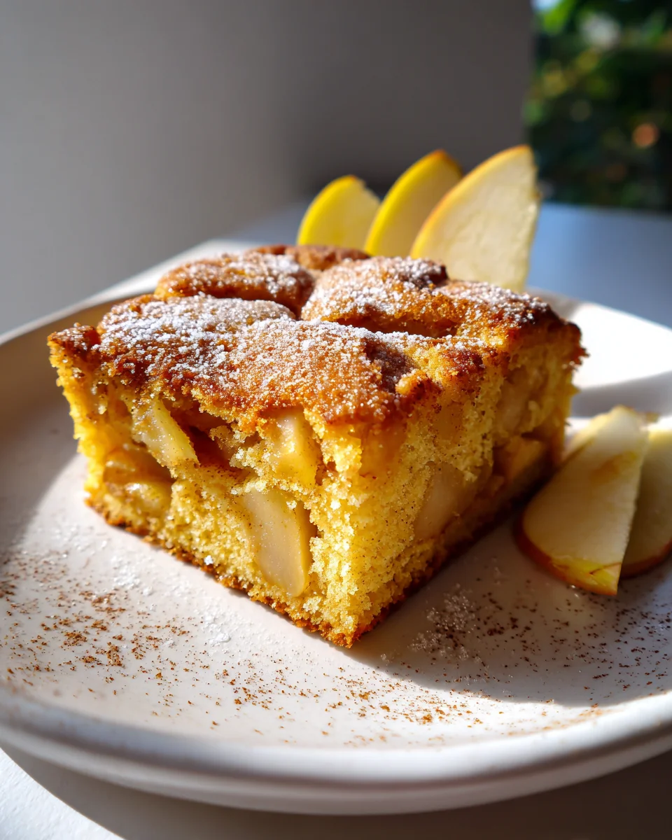 The Easiest Apple Cinnamon Sheet Cake You'll Ever Make!