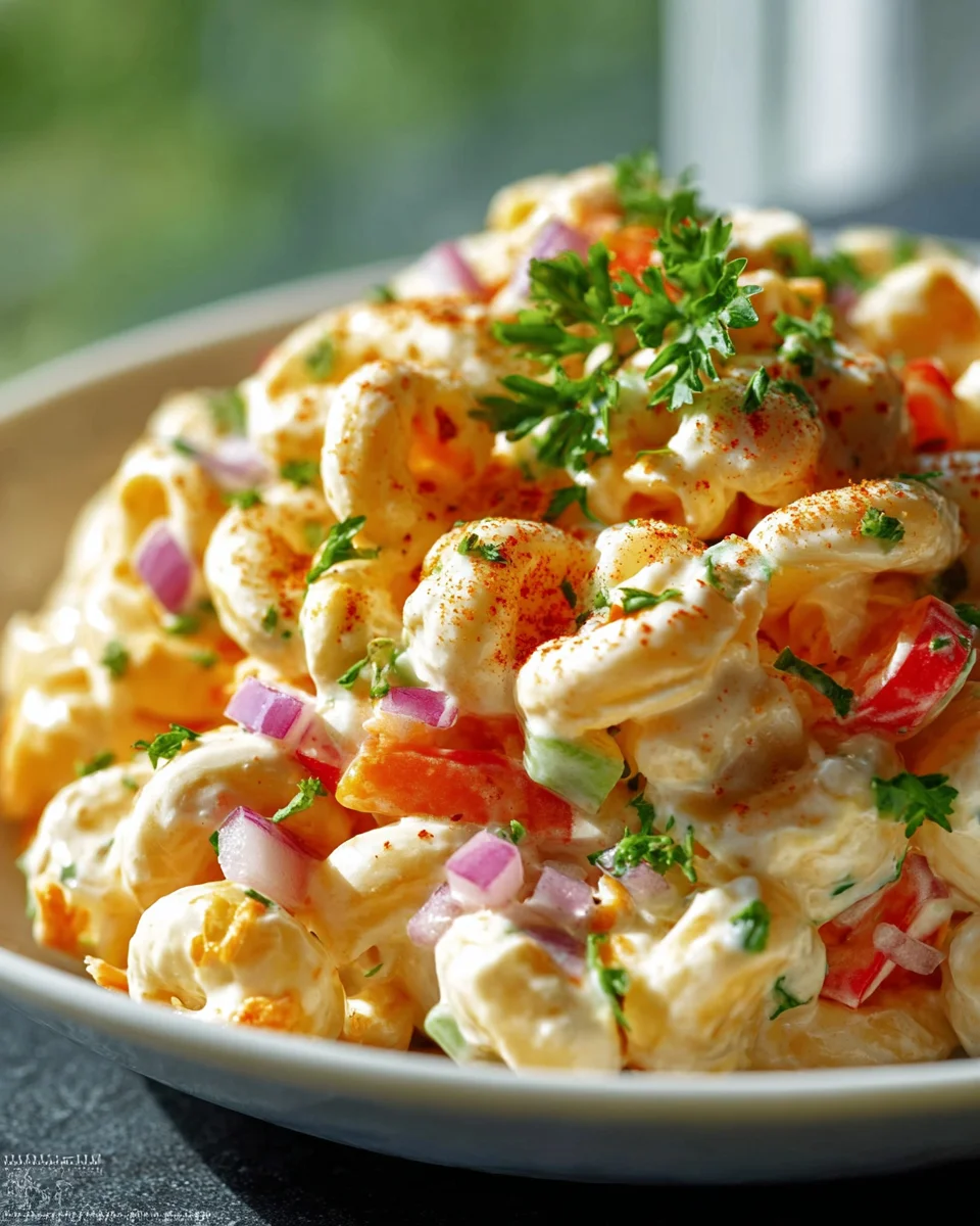 Guy Fieris Macaroni Salad: A Bold & Flavorful Classic Recipe