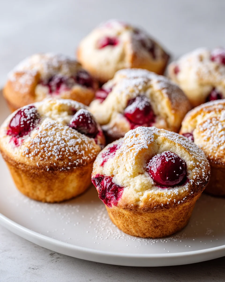 Gluten-Free Cherry Cobbler Muffins: Easy & Delicious!