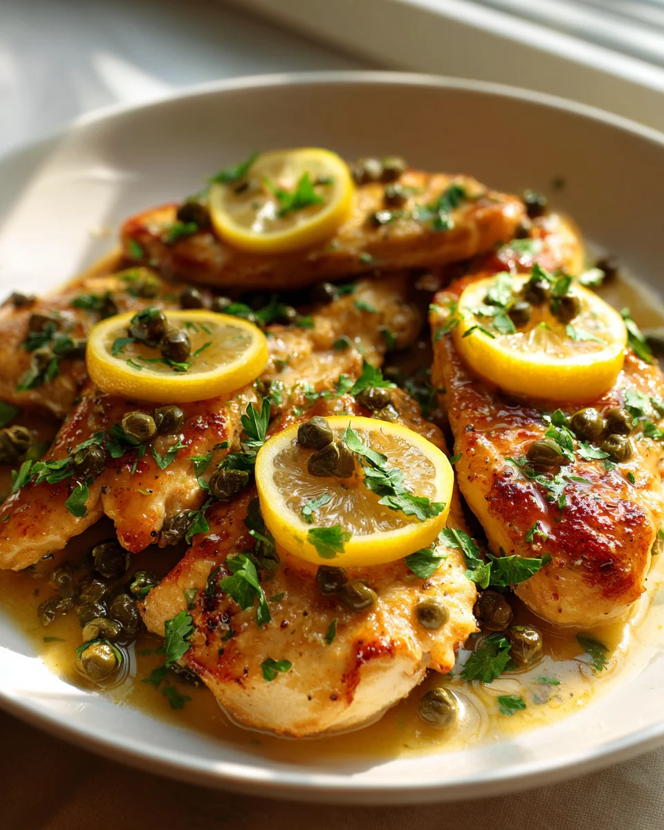 Limoncello Chicken Piccata Skillet: Zesty & Delicious Recipe