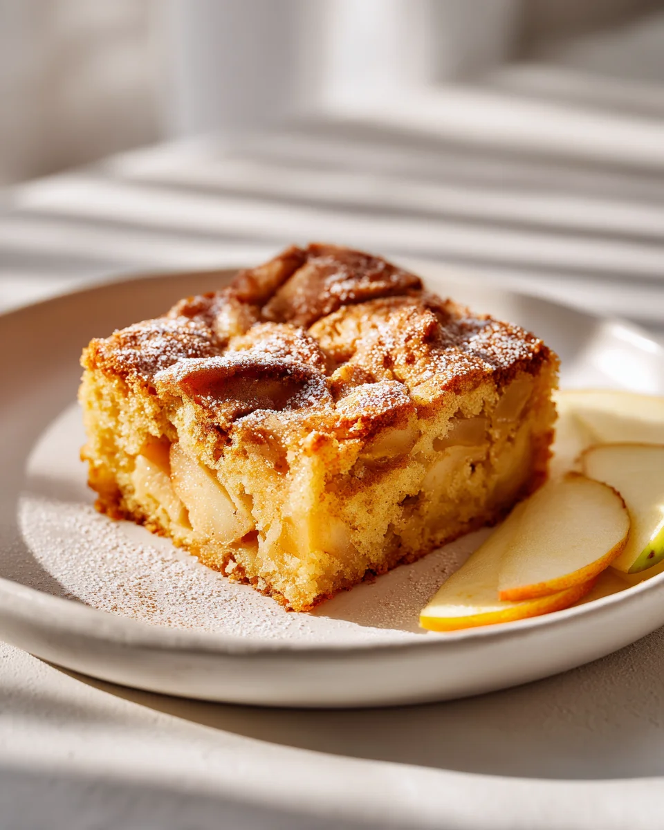 The Easiest Apple Cinnamon Sheet Cake You'll Ever Make!