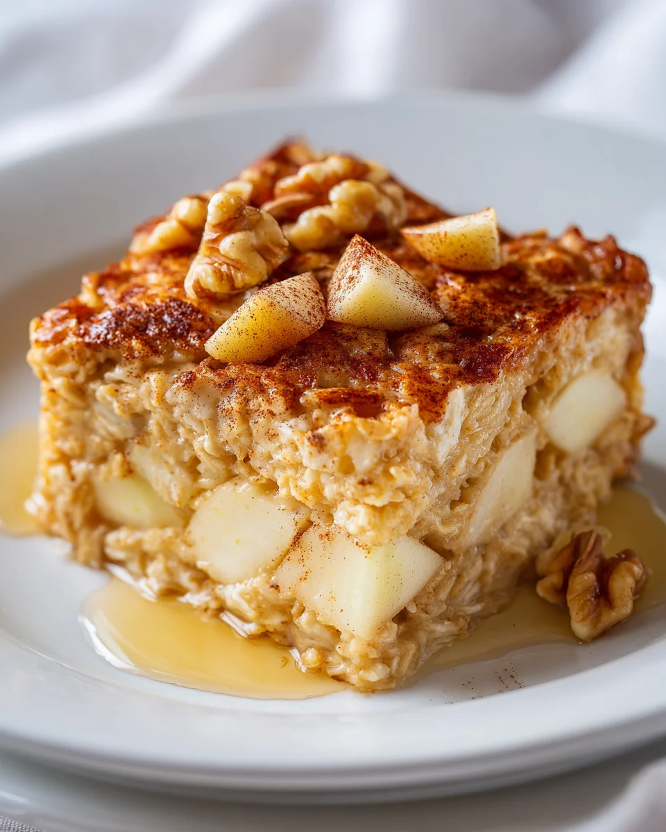 Best Amish Apple Cinnamon Baked Oatmeal: A Cozy Treat