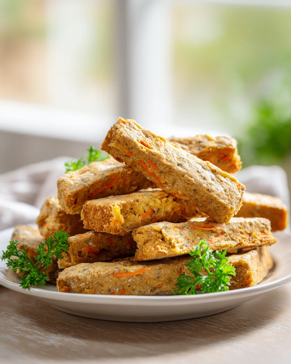 Homemade Apple Carrot Dog Treat Sticks – Your Pup's Fave!