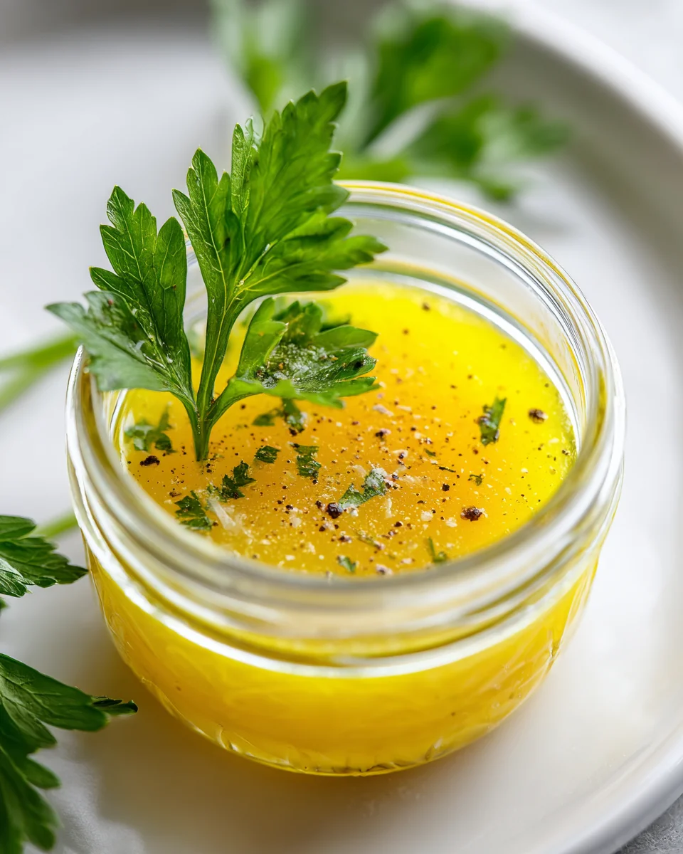 Zesty Lemon Garlic Vinaigrette: Brighten Your Salads Today!