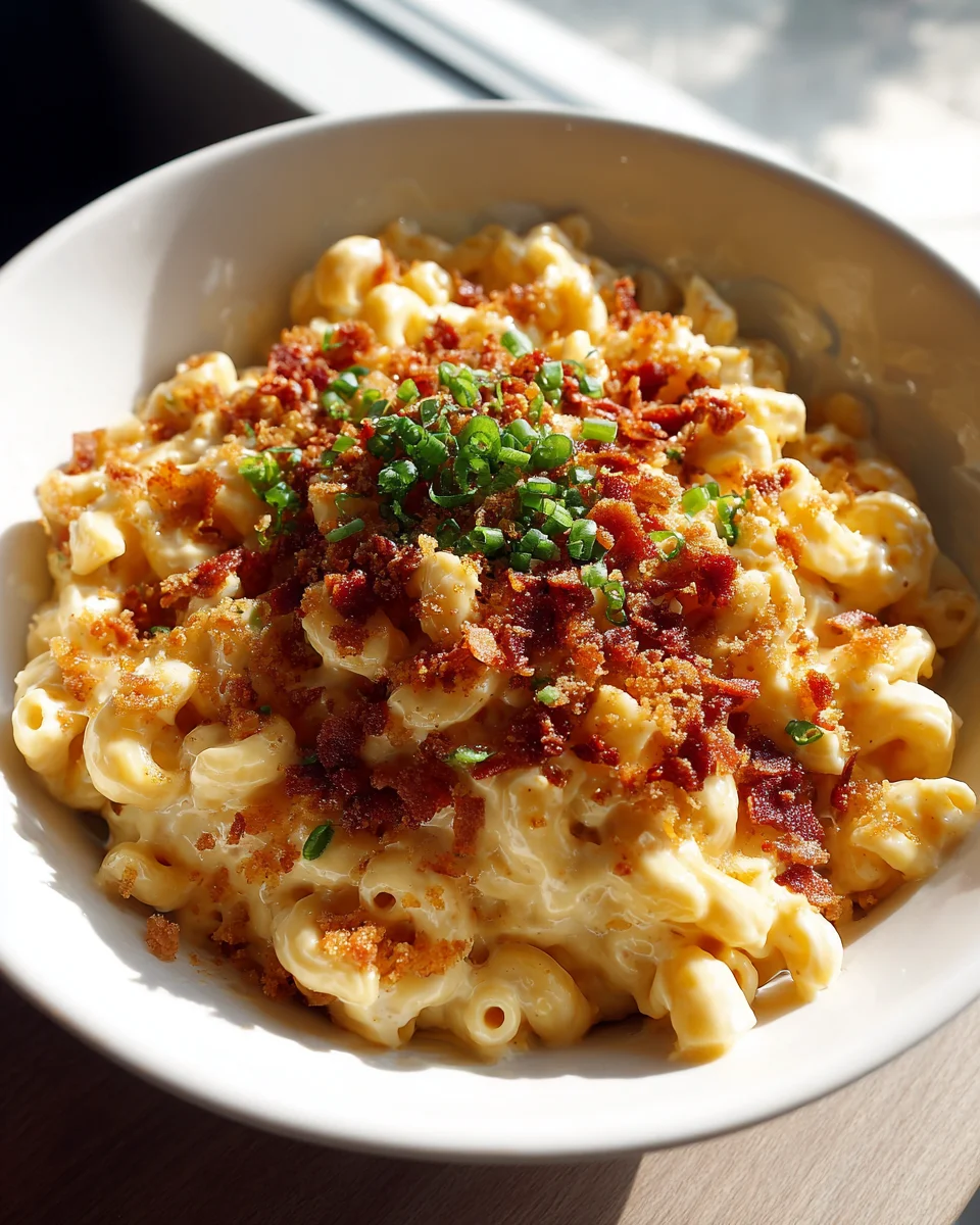 Ultimate Beef Bacon Ranch Mac and Cheese - Crowd Favorite