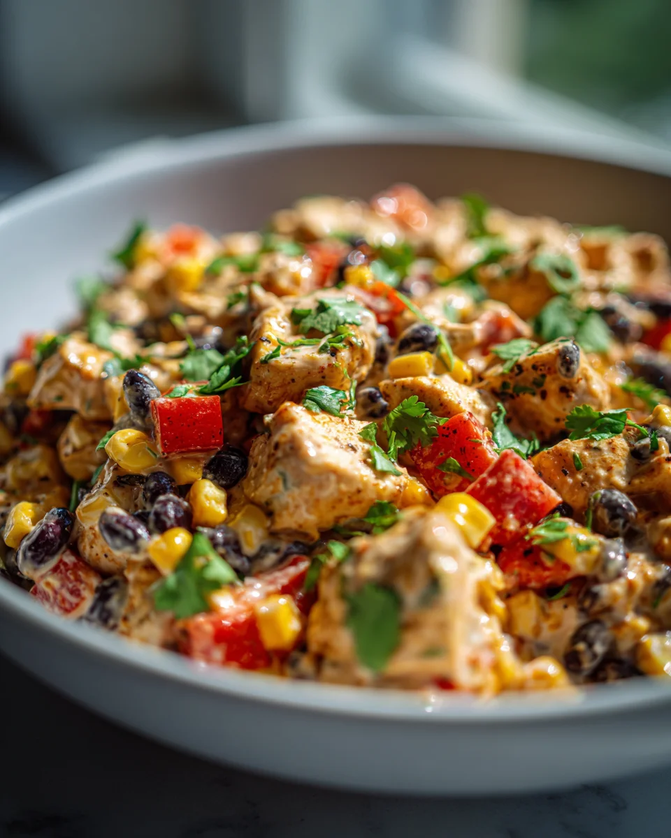Southwestern Chicken Salad: Quick, Easy & Flavorful Recipe
