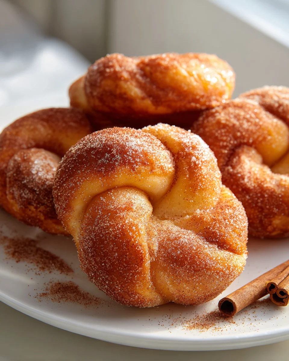 Best Cinnamon Sugar Twist Donuts – Homemade & Irresistible